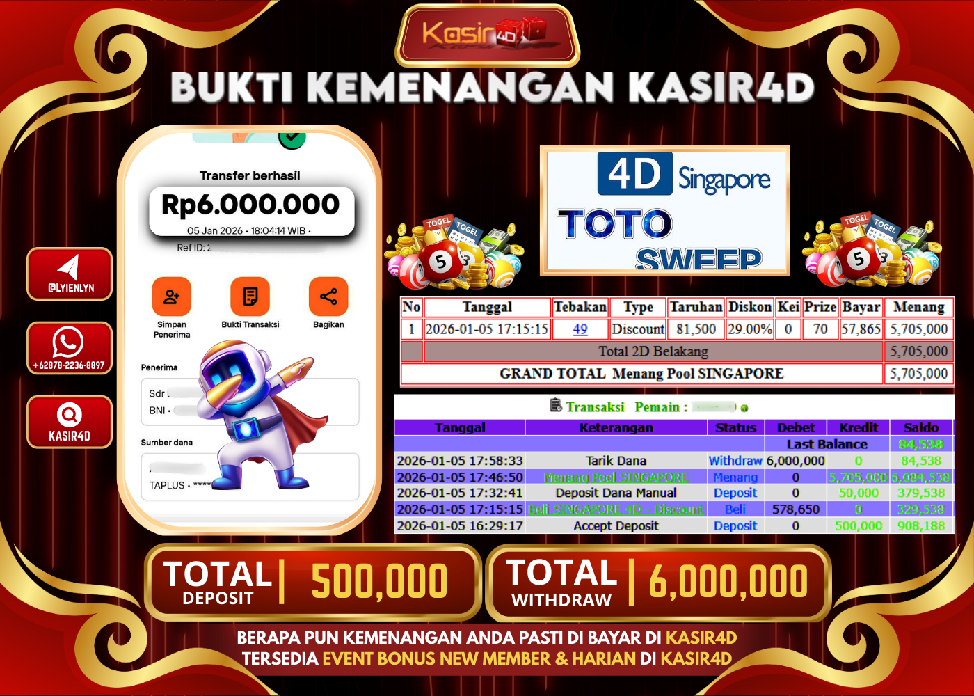 GAME TOGEL PASARAN SINGAPORE TOTO