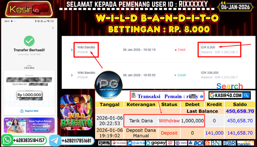 PG SOFT WILD BANDITO