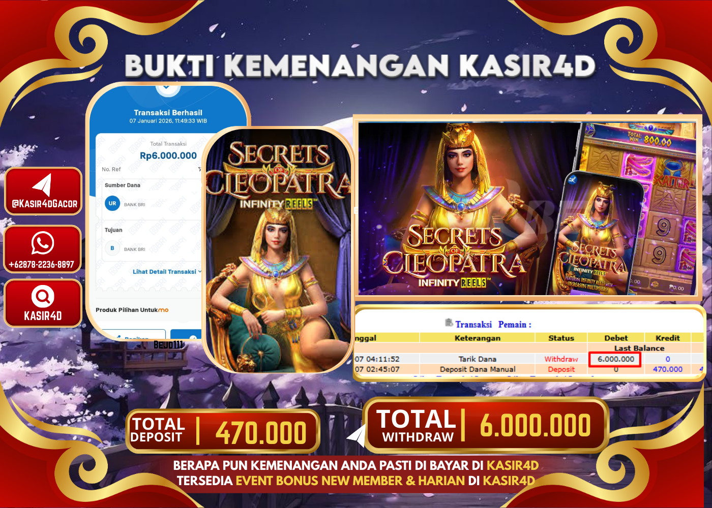 PG SOFT SECRETS CLEOOPATRA