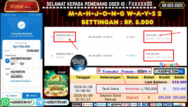 PG SOFT MAHJONG WAYS 2