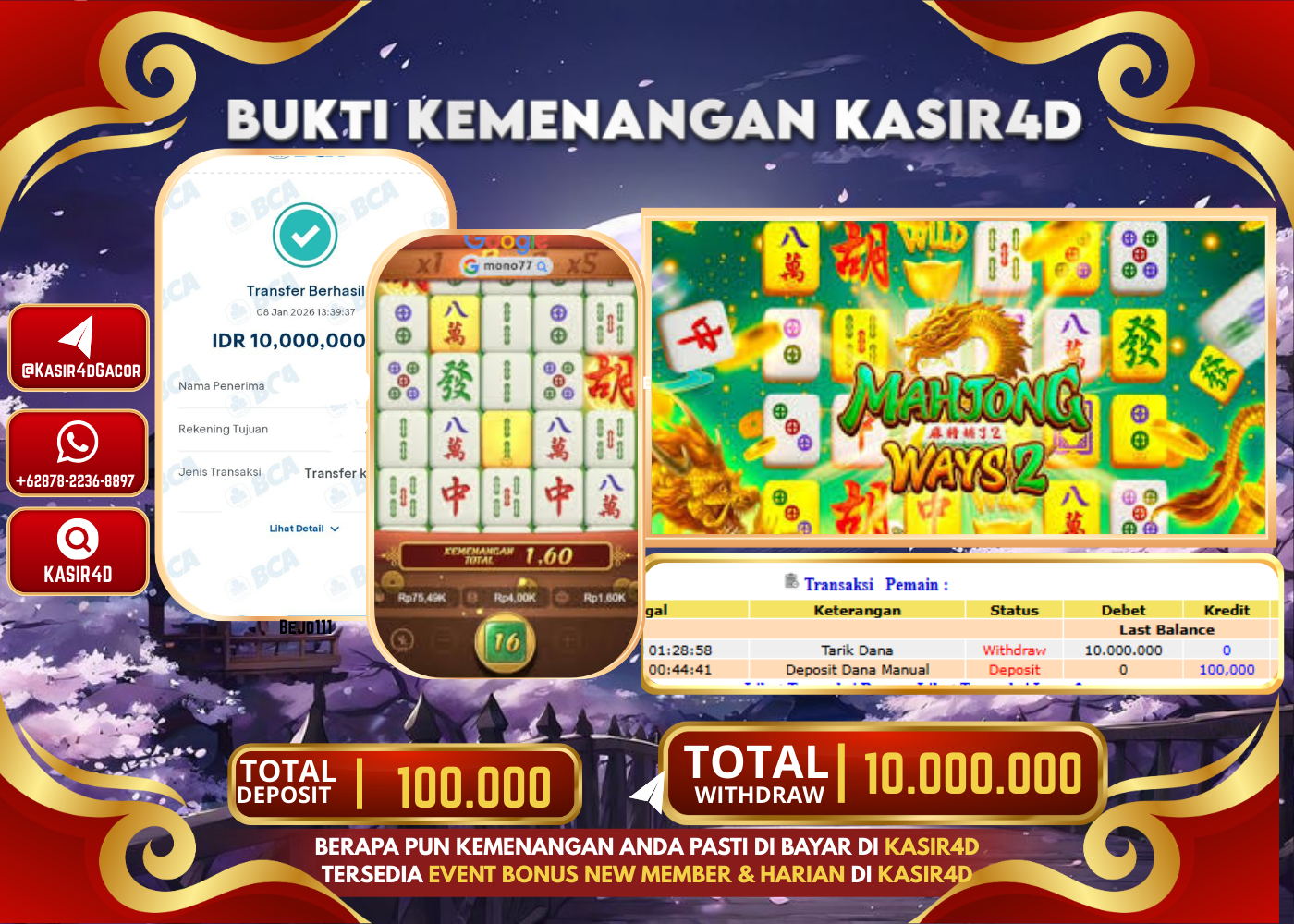 PG SOFT MAHJONG WAYS