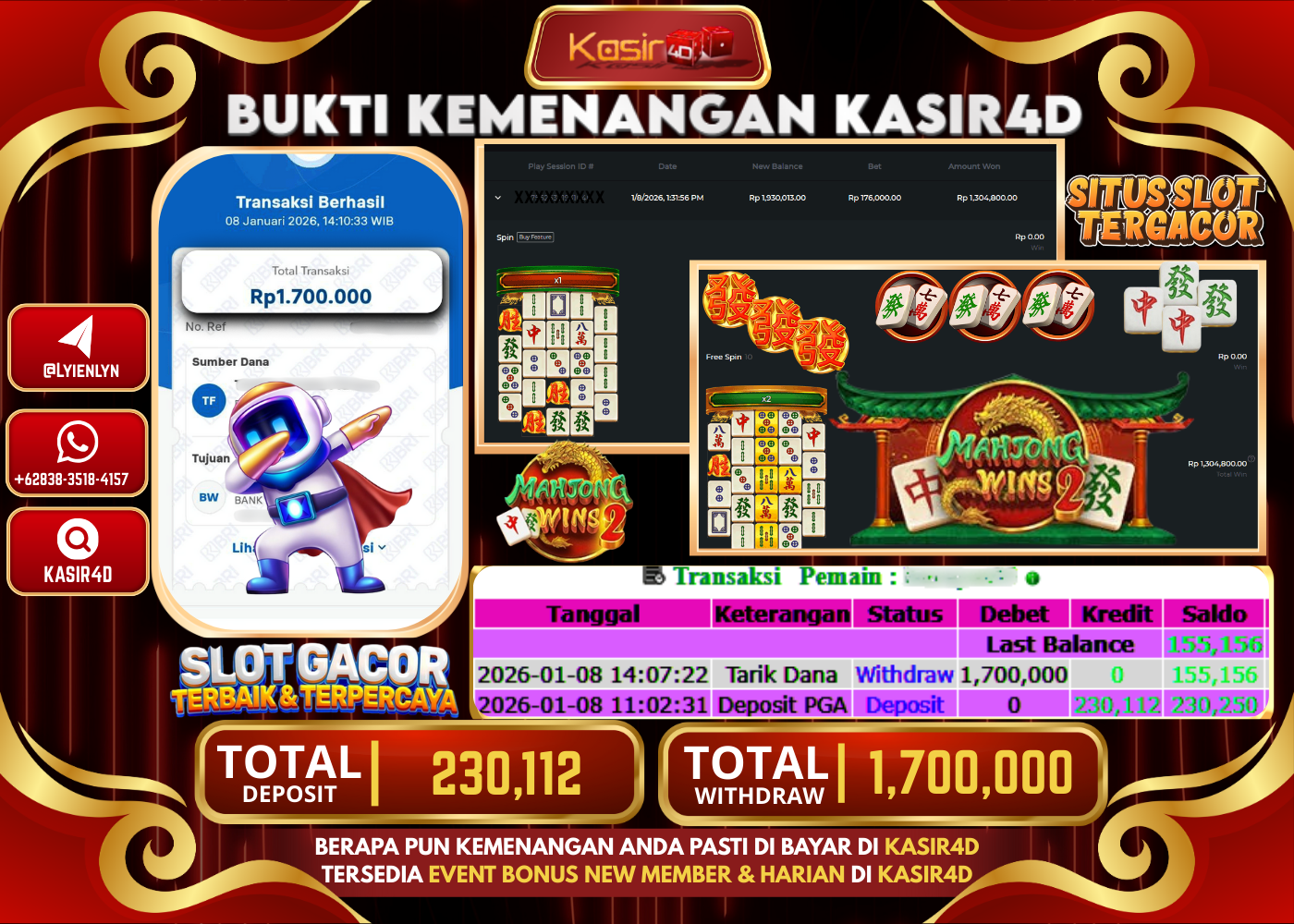 PRAGMATIC PLAY  MAHJONG WINS 2   