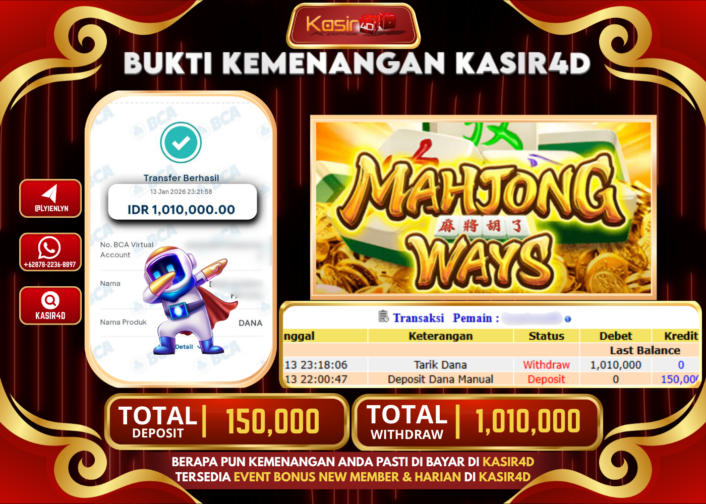 GAME PG SOFT MAHJONG WAYS