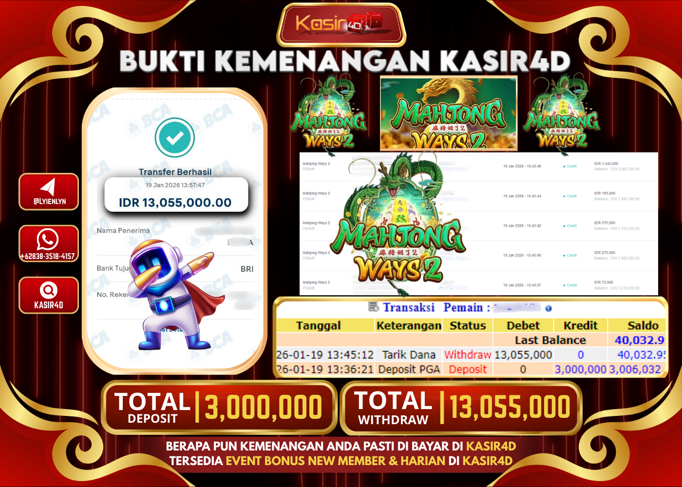 PG SOFT MAHJONG WAYS 2  